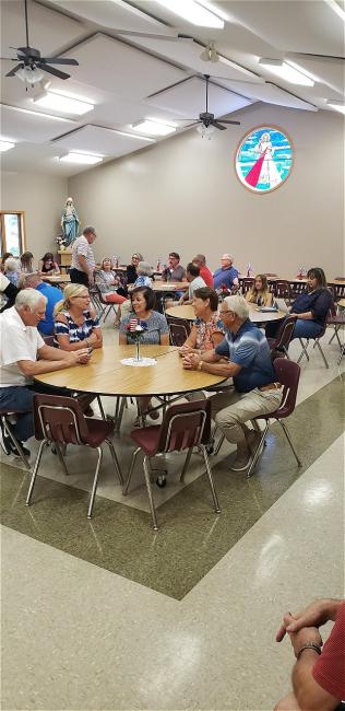 2021 Welcome Brunch for Fr. Kilcawley